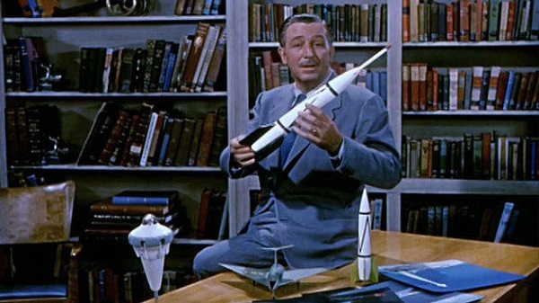Connecting with Walt: Magic Kingdom’s Tomorrowland Walt Disney Man in Space Walt Disney Man in Space