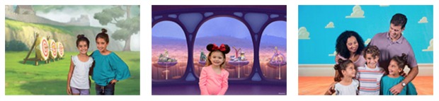 Step Into Your Favorite Disney Pixar Films with Virtual PhotoPass Backdrops PhotoPass Collage PhotoPass Collage