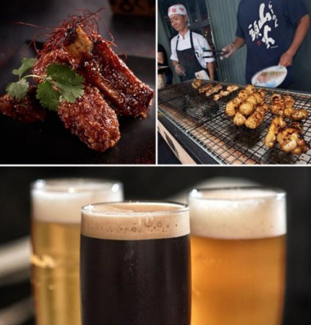 Second Guest Chef Series Coming to Disney Springs With Pigs + Pints Event June 24 Pigs + Pints collage Pigs + Pints collage