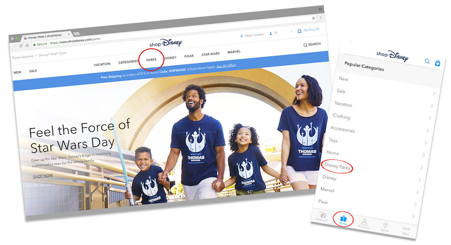 shop-disney-parks-layout – WDWINFO.COM Shop Disney Parks App Retires May 31; shopDisney to Become One-Stop Shopping for Disney Merchandise shop-disney-parks-layout shop-disney-parks-layout