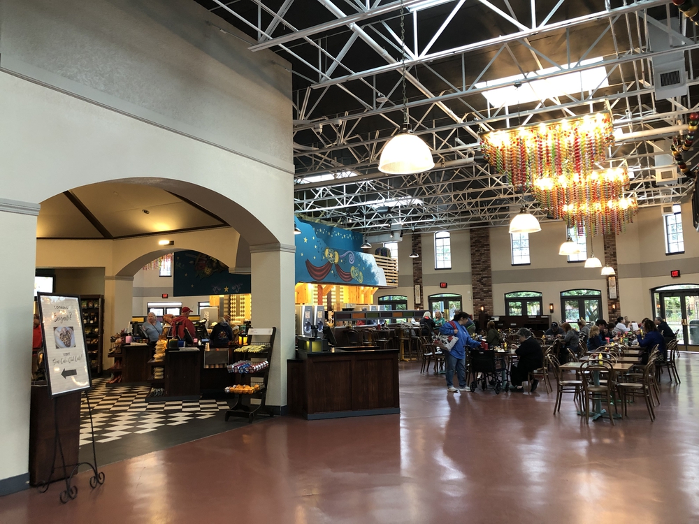 Sassagoula Floatworks and Food Factory – WDWINFO.COM Saturday Snacks: Mardi Gras-inspired Treats at Disney’s Port Orleans Resort – French Quarter Sassagoula Floatworks and Food Factory Sassagoula Floatworks and Food Factory