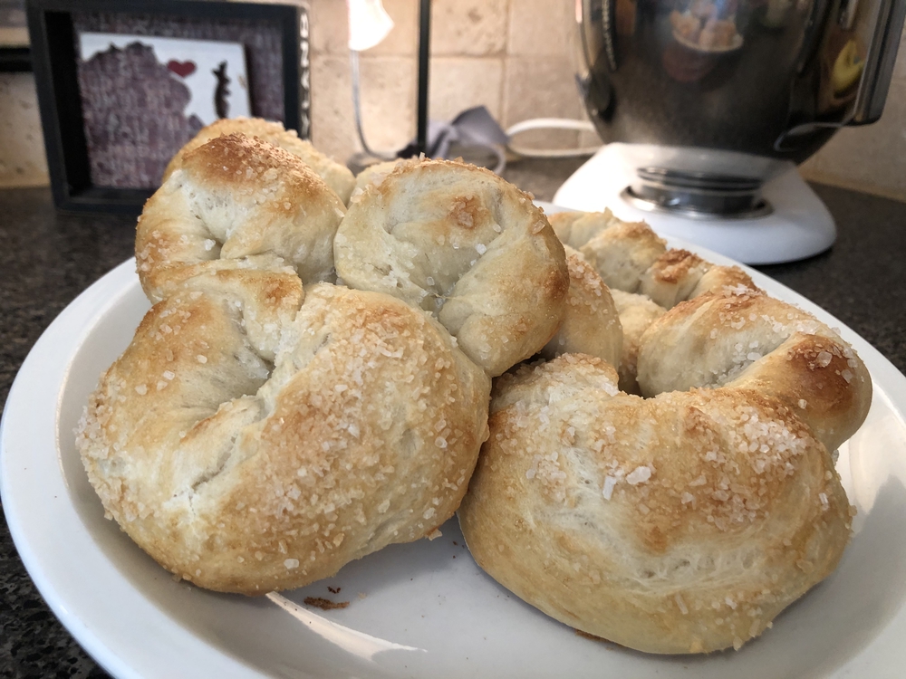 Saturday Snacks: Mickey Pretzels at Home at home Mickey pretzels