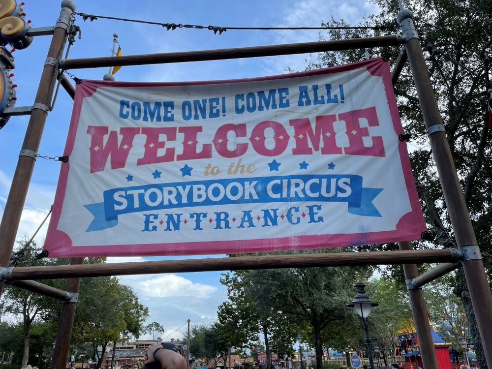 What's The Deal With the Storybook Circus Construction at Magic Kingdom?