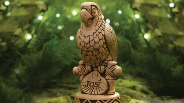 New Enchanted Tiki Room Mug Landed at Trader Sam’s in Walt Disney World TODAY! tiki room mug