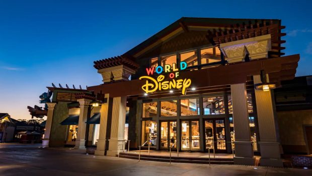 Remember to use Mobile Checkout for Your Disney Shopping world-of-disney-exterior-night-16x9  Disney