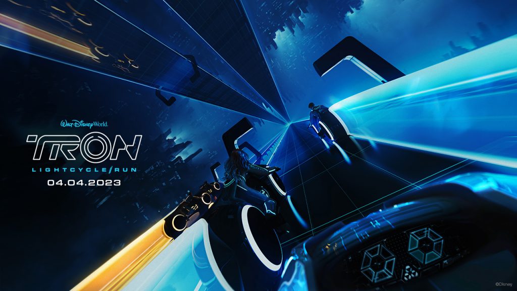 TRON Lightcycle Run Opens April 4 at Magic Kingdom