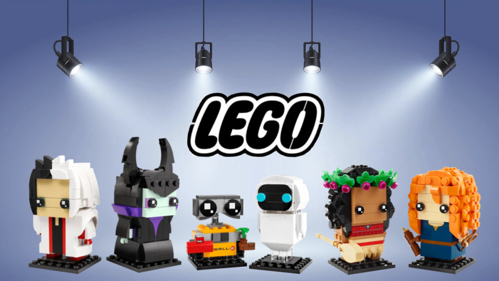 More Disney x LEGO Brick Headz Coming March 1st March 1st 2023 Lego March 1st 2023 Lego March 1st 2023 Lego