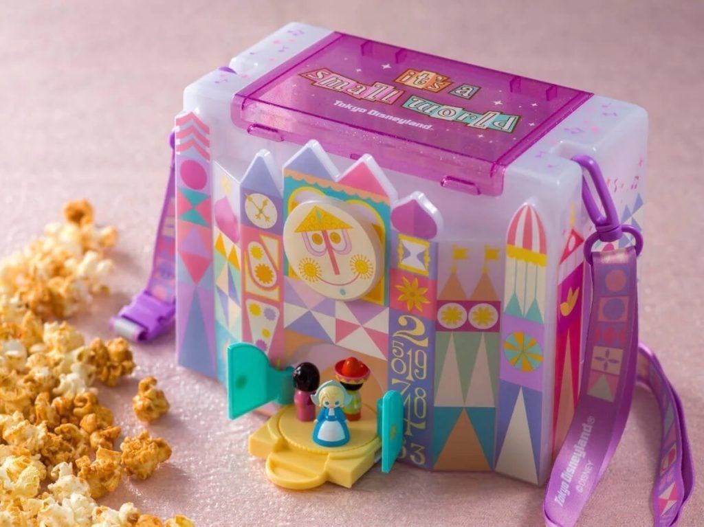 Tokyo Disneyland Popcorn Bucket Its a Small World