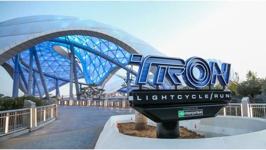 Tron Lightcycle Run Attraction