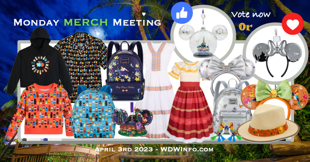 Disney Merch: LEGO, Unified Characters, Tiki Room & Encanto! Monday Merch Meeting April 3rd Monday Merch Meeting April 3rd