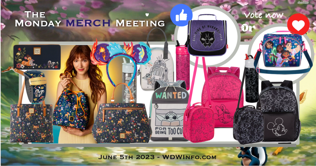 New Disney Merch: Bambi Dooney & Bourke, Backpacks & More!