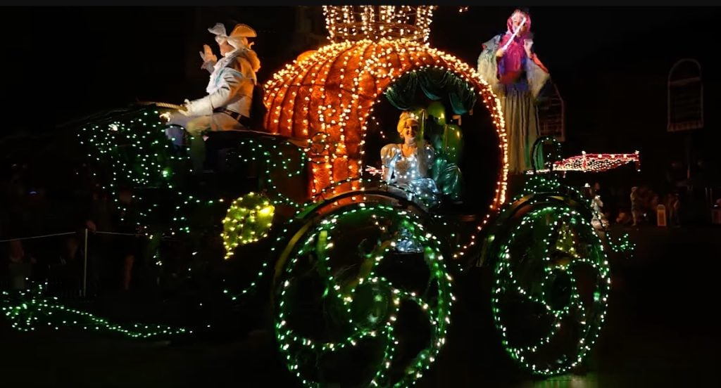 We Are Watching the Disneyland Main Street Electrical Parade
