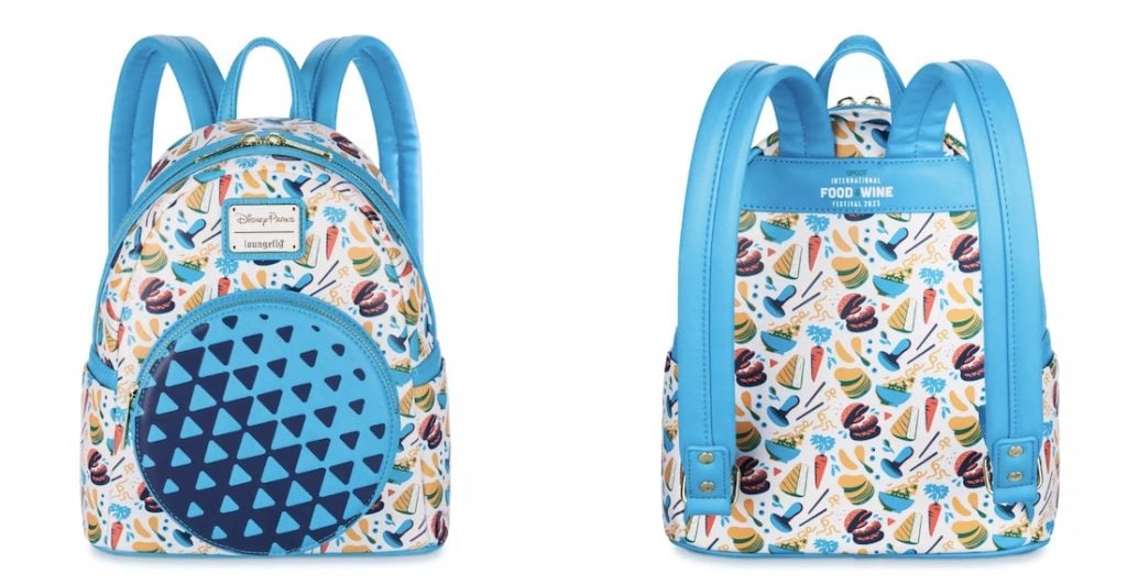 New EPCOT Food & Wine 2023 Loungefly Mini Backpack Is Here! Loungefly-Food-and-Wine-2023