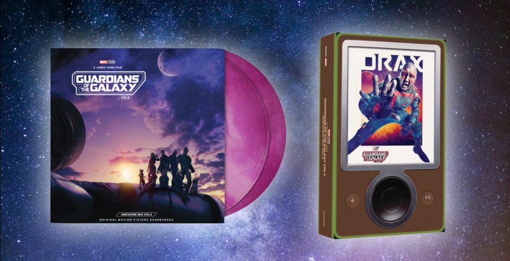 New ‘Guardians of the Galaxy, Vol. 3’ Mixed Tape, On Vinyl & Cassette!