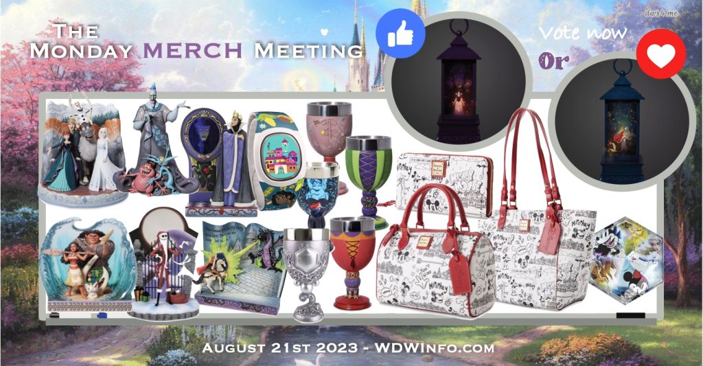 New Disney Merch: Villain Figures, Lanterns, Goblets & More! Monday Merch Aug 21