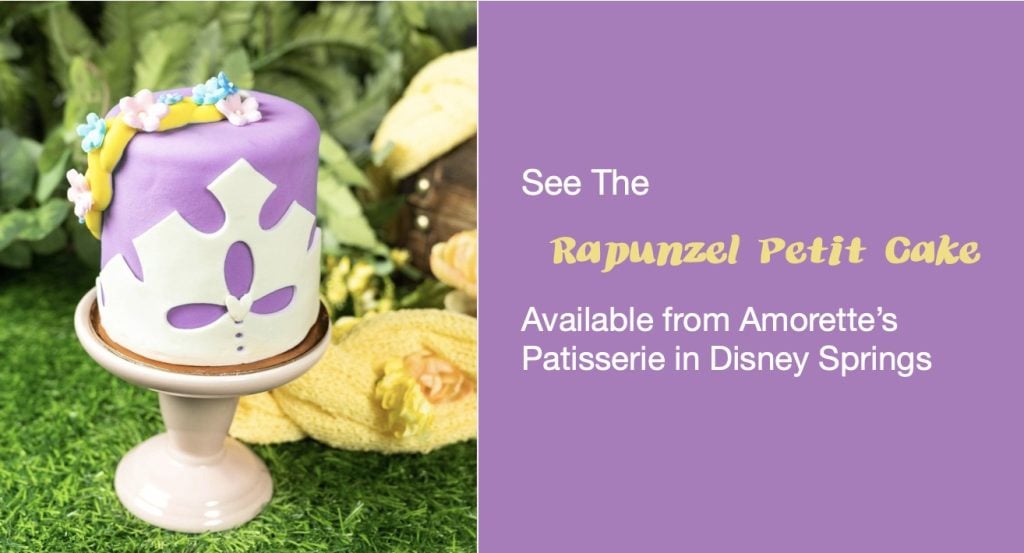 New Rapunzel Petit Cake For World Princess Week At Disney Rapunzel-Amorettes-Patisserie