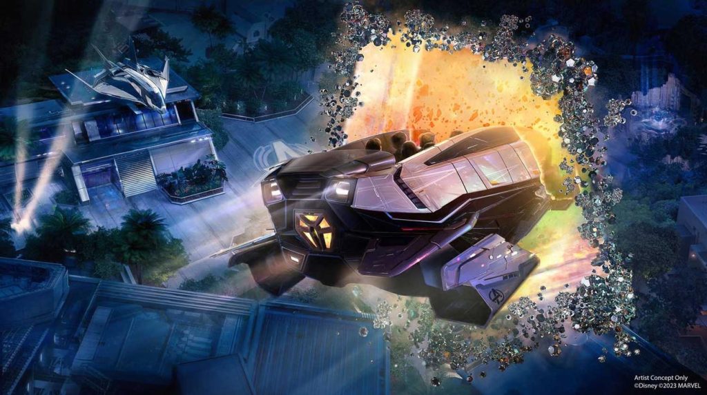 Ride Vehicle Details Shared for Third Attraction Coming to Avengers Campus at Disneyland DPEP-DD23_DLR_Avengers-Campus