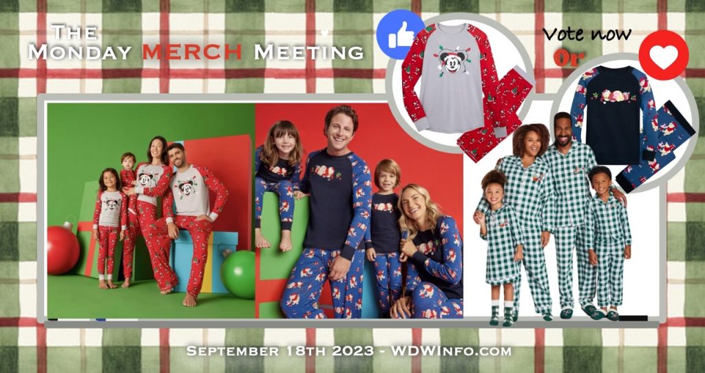 New Disney Merch: Matching Family Holiday PJs by Munki Munki