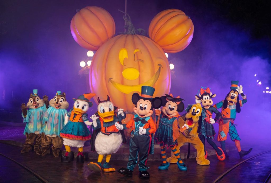 Disneyland Reveals Details On New & Returning Halloween Festivities for 2023 disneyland-halloween-characters-in-costume