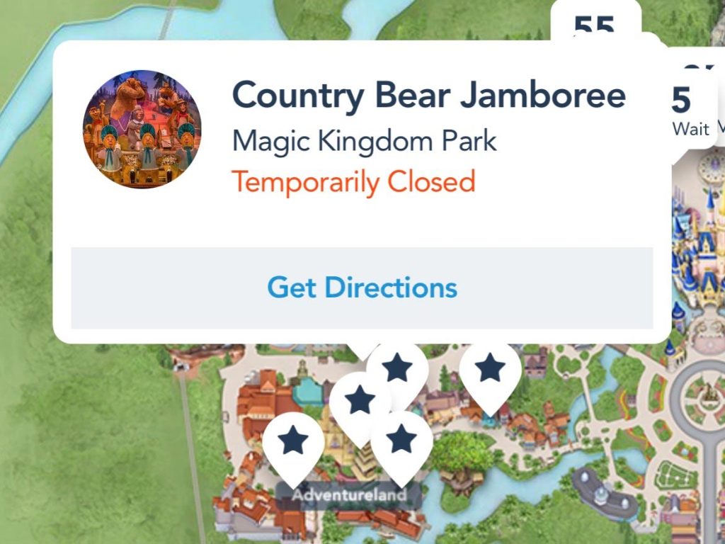 Black Bear Caused Magic Kingdom Closures Monday Morning