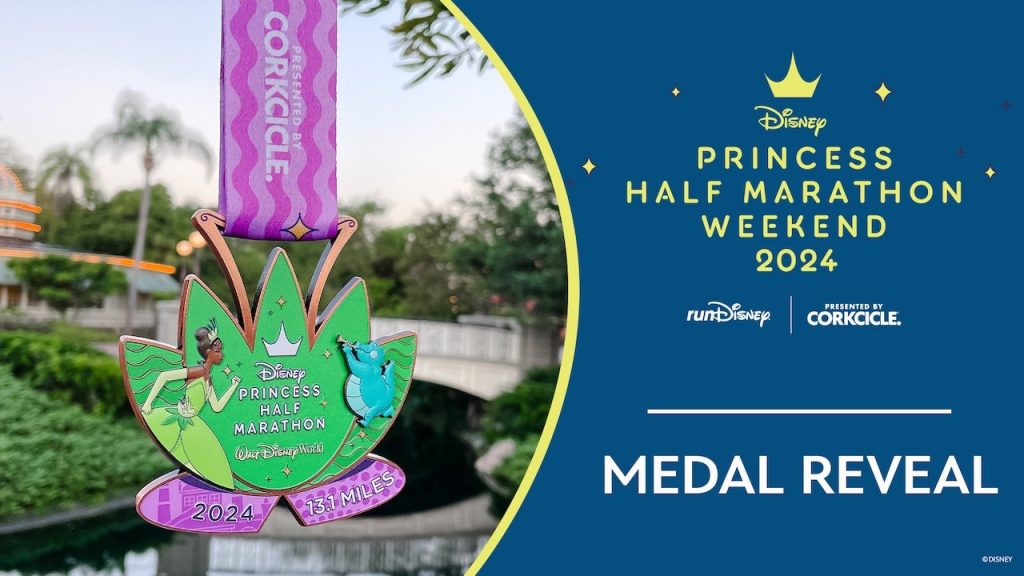 runDisney Reveals Finisher Medals for 2024 Princess Half Marathon Weekend 2024-runDisney-Princess-medals