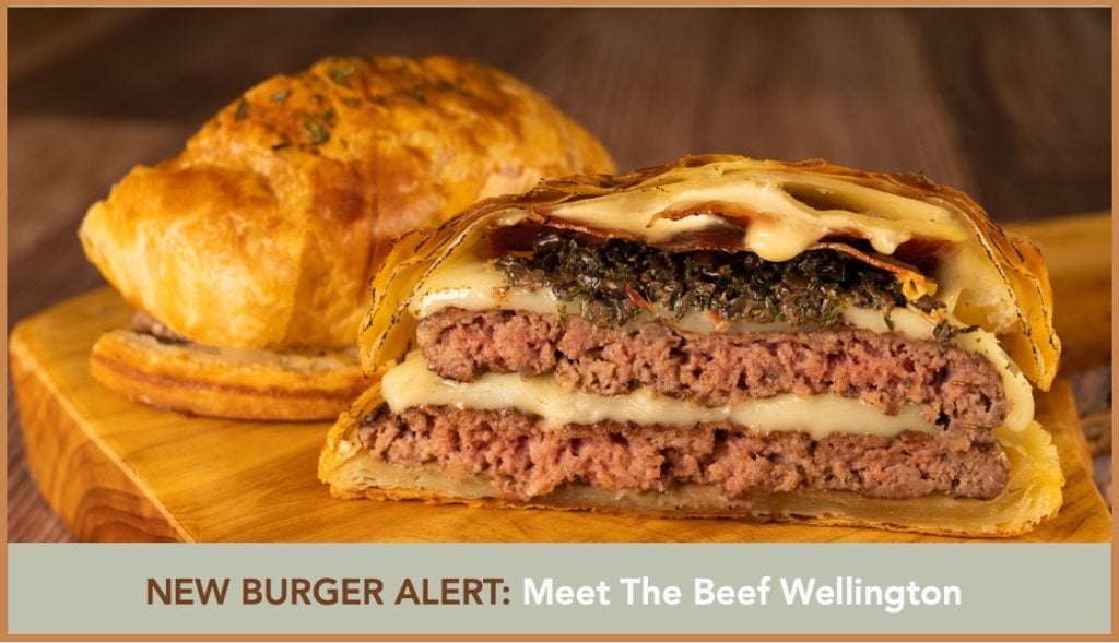 New Beef Wellington Burger Debuts at D-Luxe Burger in Disney Springs