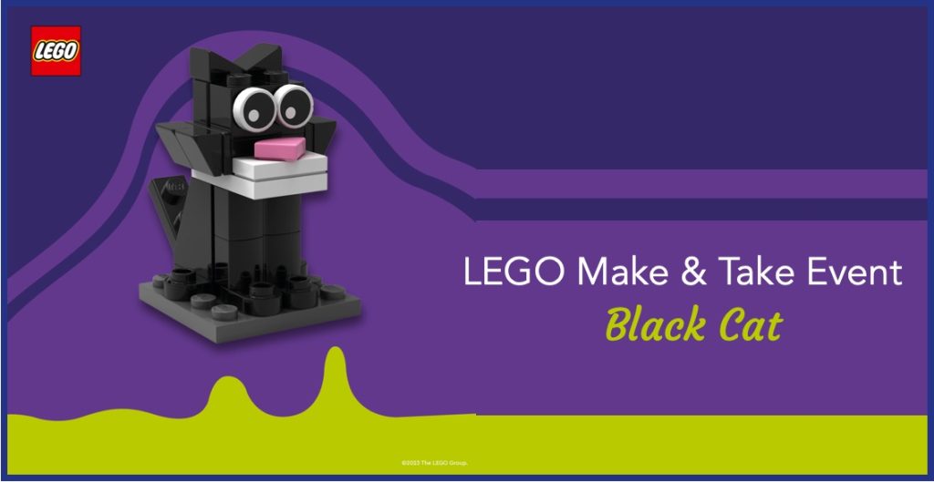 Free LEGO Make & Take Event at Disney Springs This Weekend LEGO-Black-Cat