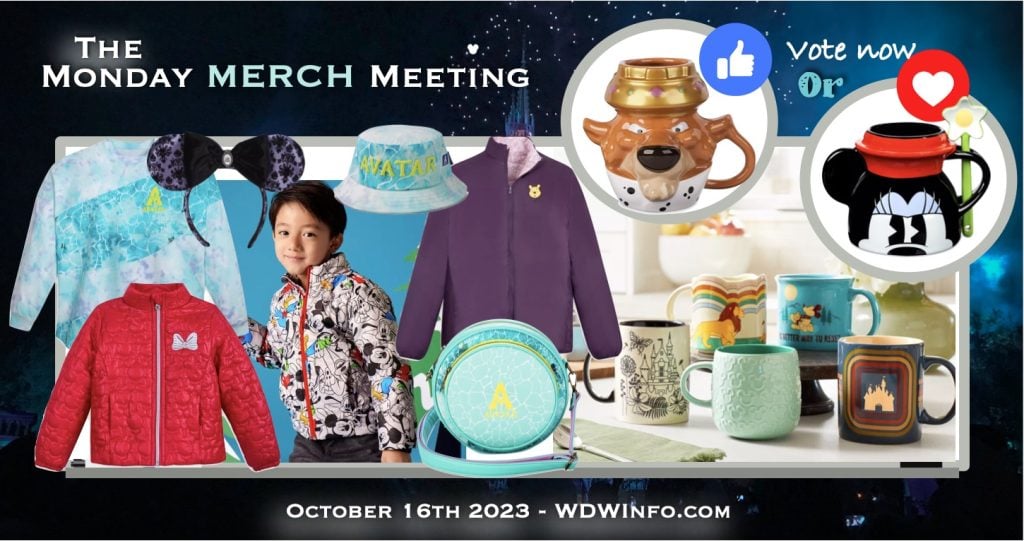 New Disney Merch: The Jacket, Mug & Avatar Edit Monday Merch 16:Oct