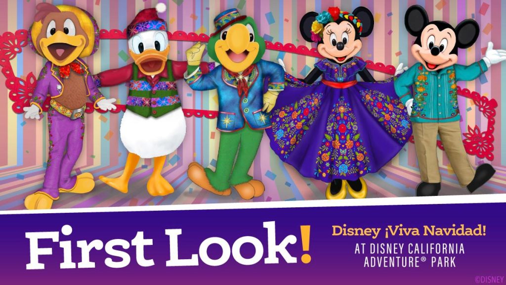 FIRST LOOK: New Character Outfits Coming for Viva Navidad at Disneyland