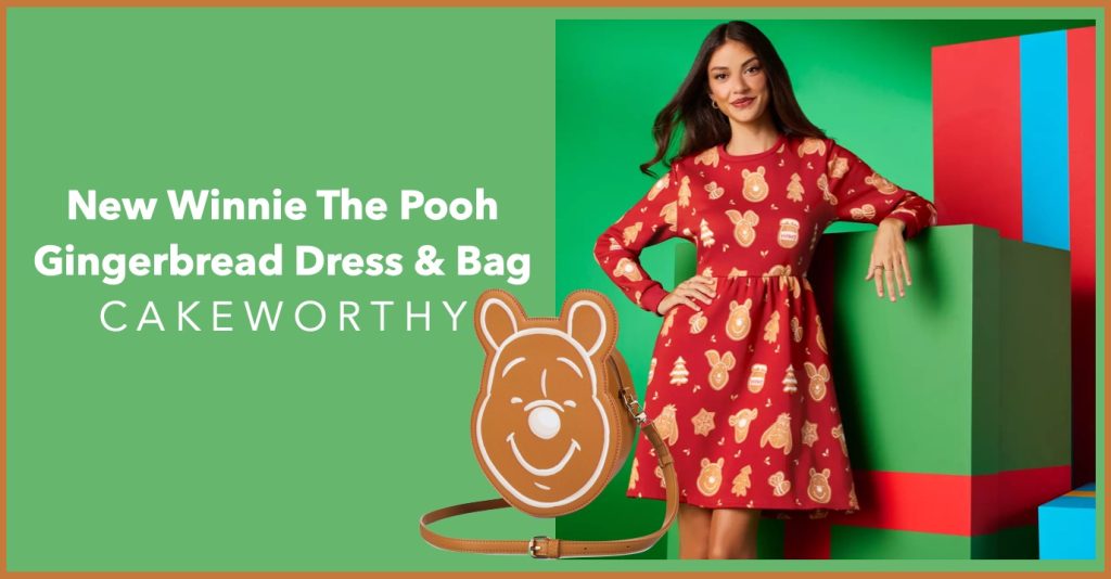 New Winnie the Pooh Gingerbread Dress & Bag by Cakeworthy Cakeworthy Pooh Dress