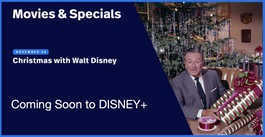 ‘Christmas With Walt Disney’ Coming to Disney Plus