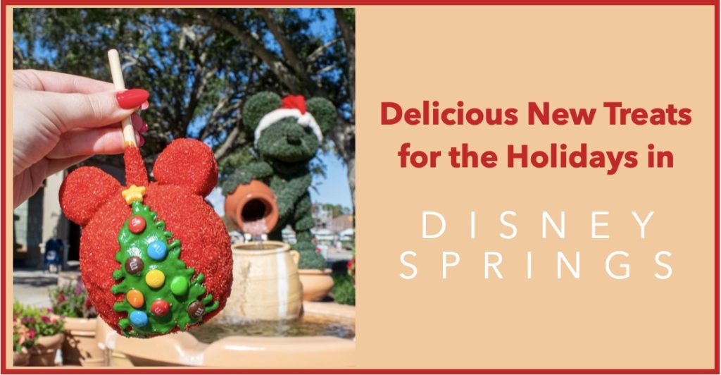 New Holiday Treats Arriving at Disney Springs