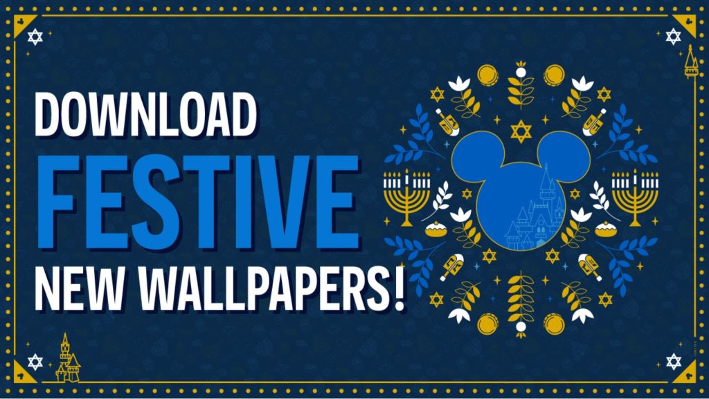 Your Free Disney Festive Holiday Wallpapers Are Here Festive Disney Wallpapers