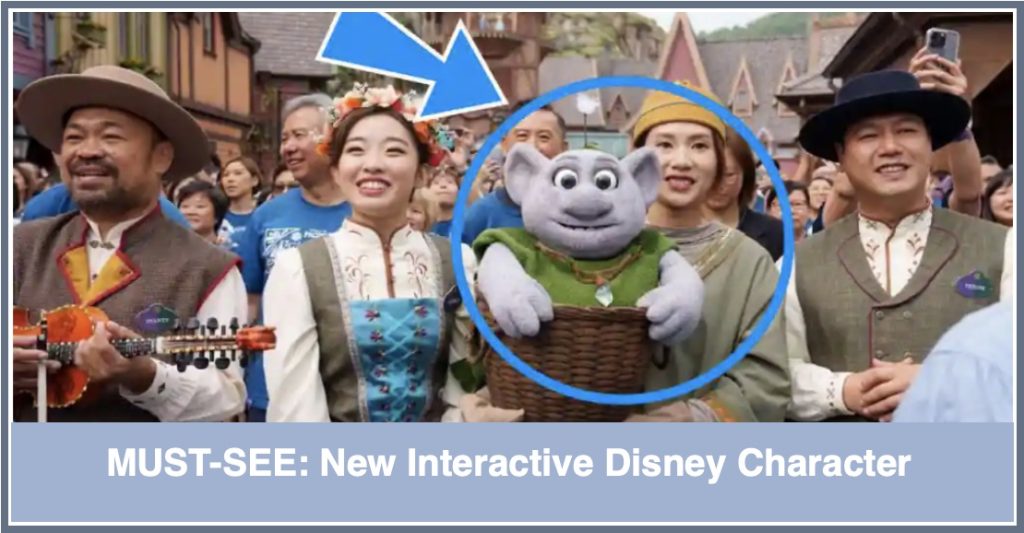Must-See New Character ‘Mossie’ Greeting Guests in World Of Frozen