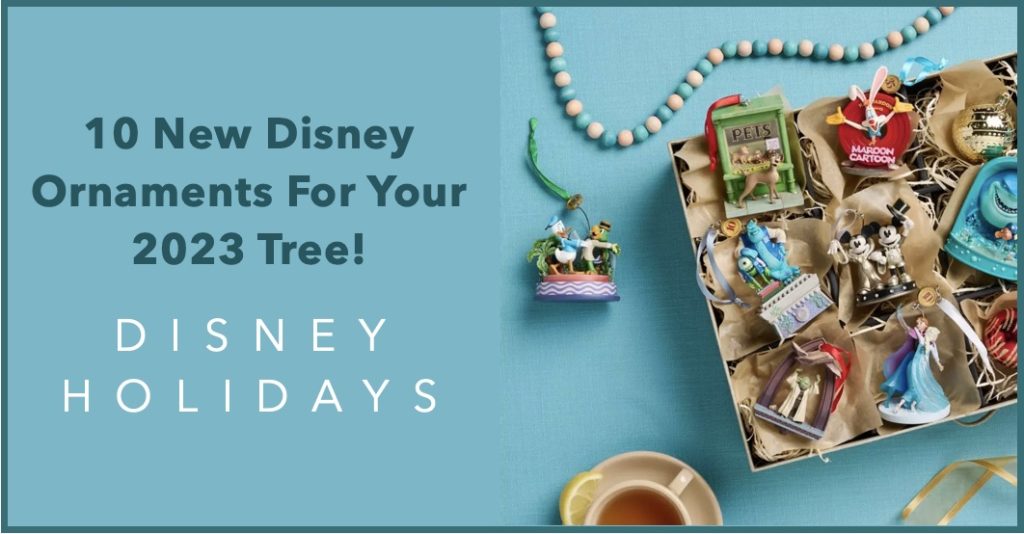 Add Some Disney To Your Christmas Tree With New Ornaments Ornaments 2023