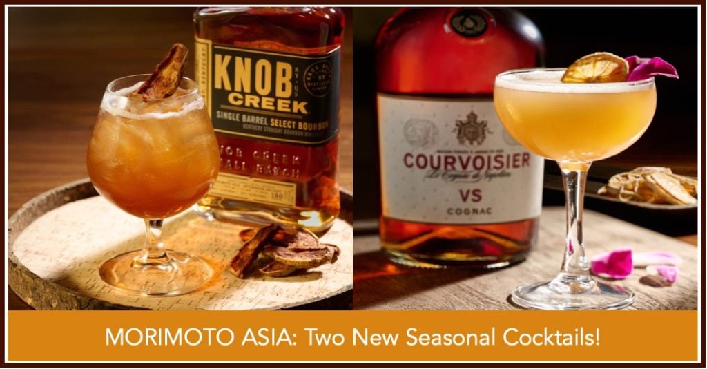 New Seasonal Cocktails at Morimoto Asia Disney Springs