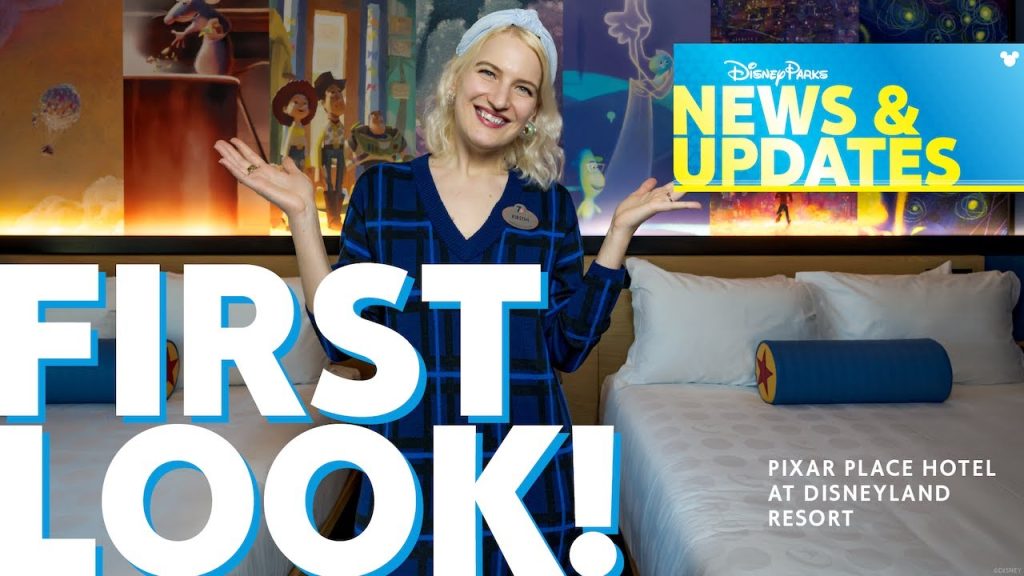 Take a Tour of New Pixar Place Hotel Opening at Disneyland Pixar Place