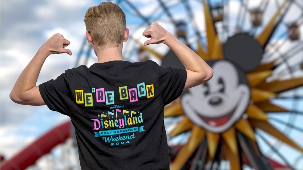 Peek at Retro Merch for runDisney Half Marathon at Disneyland