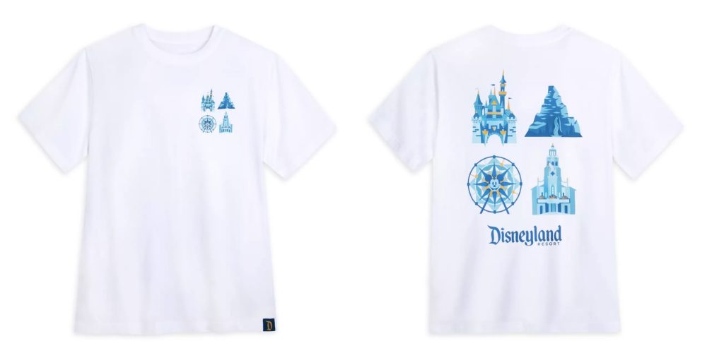 Disney-Park-Icons-2024-Disneyland-T – WDWINFO.COM New Disney Merch: Park Icons, Castles & Valentine’s Day Disney-Park-Icons-2024-Disneyland-T