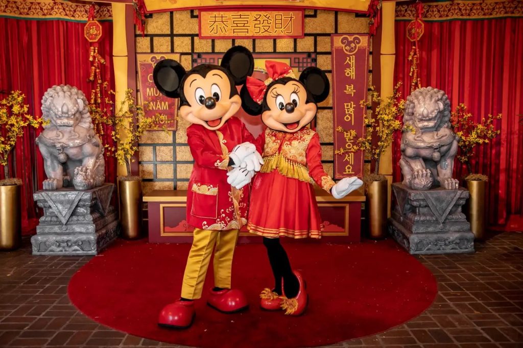 New Disneyland Lunar New Year Character Experience Details