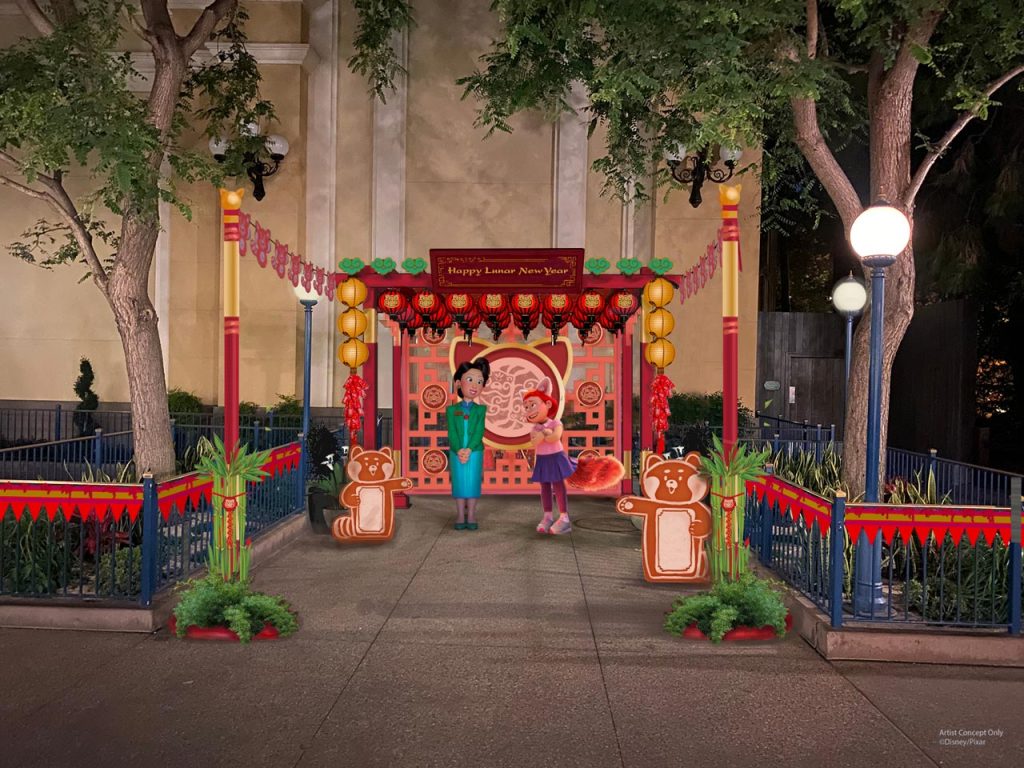 Characters From ‘Turning Red’ Arriving at Disneyland During 2024 Lunar New Year