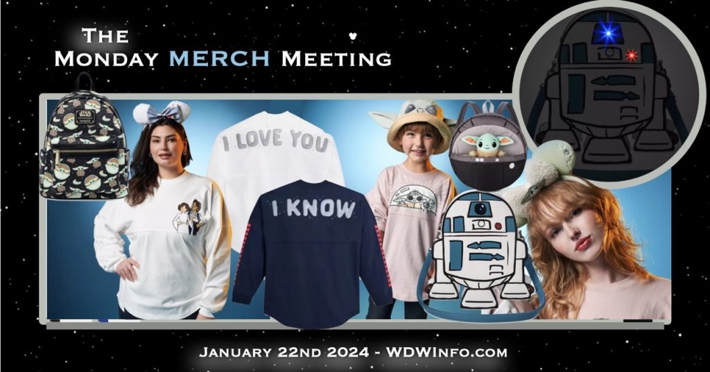 New Disney Merch: Star Wars & Grogu + Cutest Light-Up Bag! Monday-Merch-22nd-Jan-Large