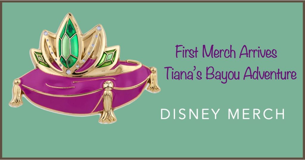 First Merch for New Tiana’s Bayou Adventure Attraction Tiana-Pin-First
