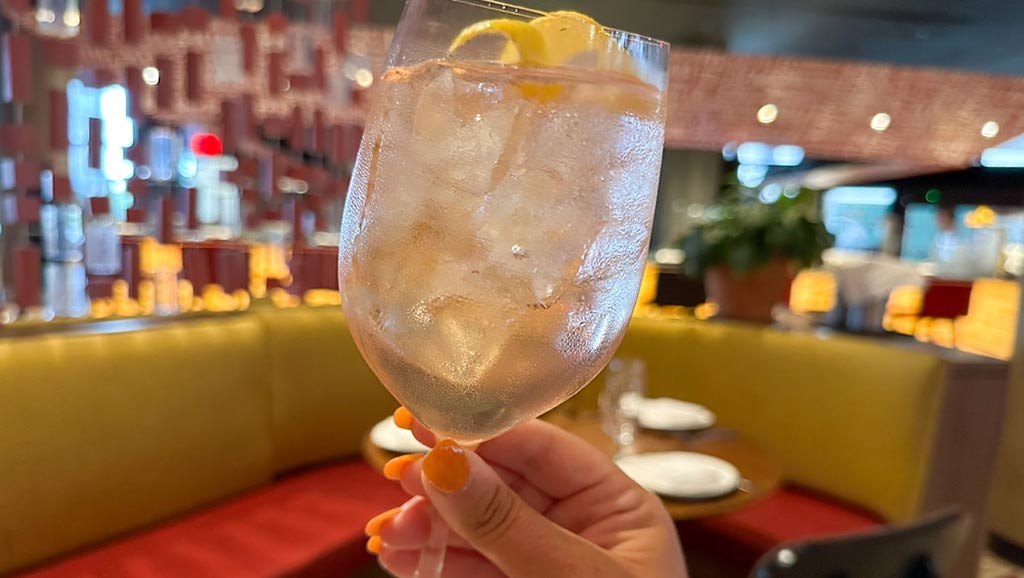 lotus-mocktail-jaleo – WDWINFO.COM Imaginative Mocktails at Walt Disney World for Dry January lotus-mocktail-jaleo