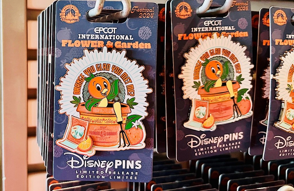 2024 FG Orange Bird Pin โ WDWINFO.COM So Much NEW Orange Bird Merch at EPCOT! 2024 FG Orange Bird Pin