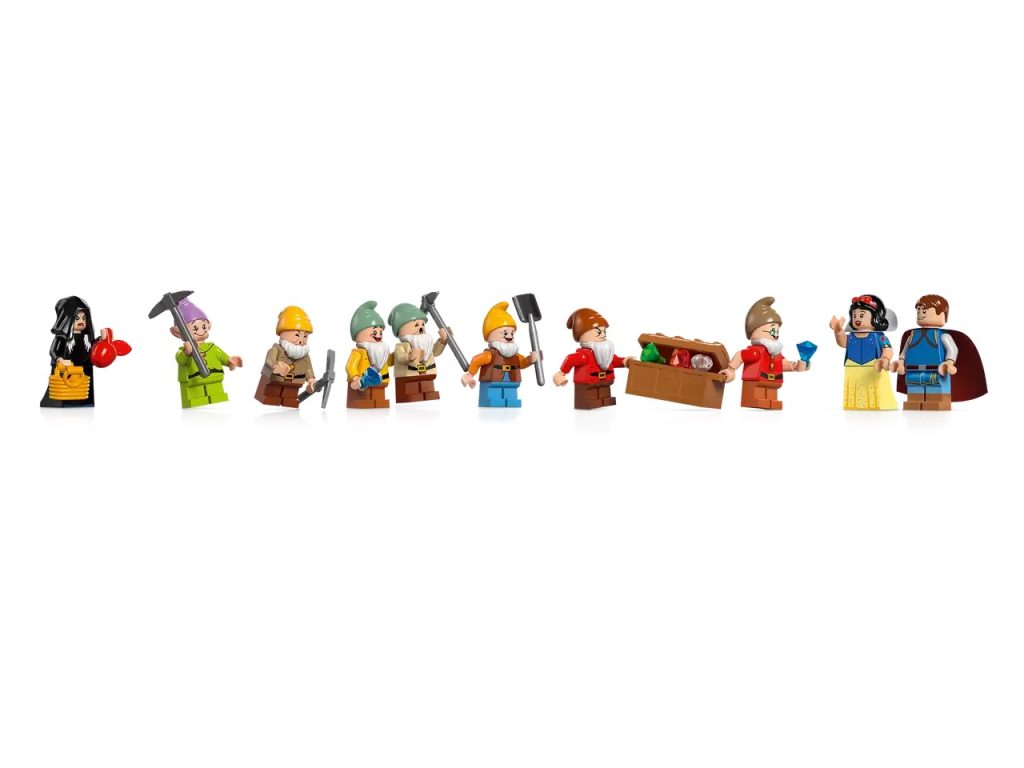 Disney-Snow-White-LEGO-Minis – WDWINFO.COM New LEGO: Snow White and the Seven Dwarfs’ Cottage Disney-Snow-White-LEGO-Minis