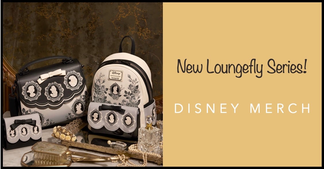 New Loungefly Disney Princess Cameo Porcelain Portraits display picture 1