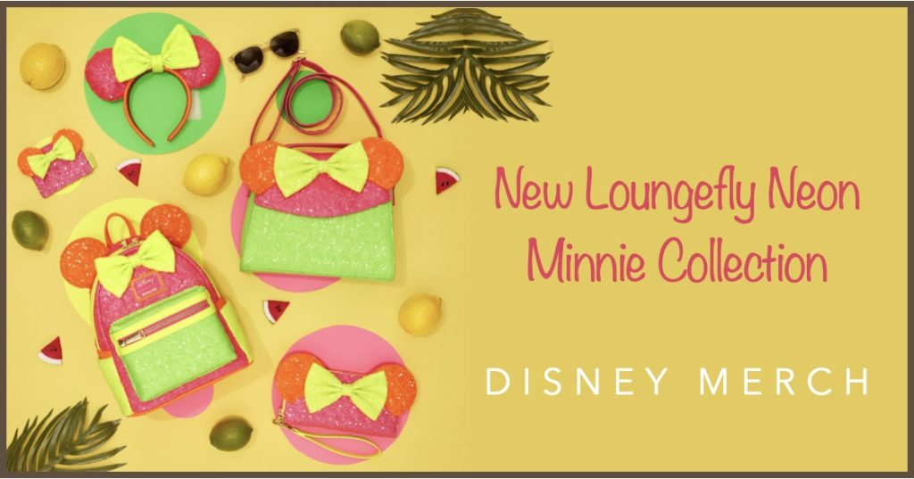 New Loungefly Exclusive Color Block Neon Sequin Collection Neon-Loungefly-Collection