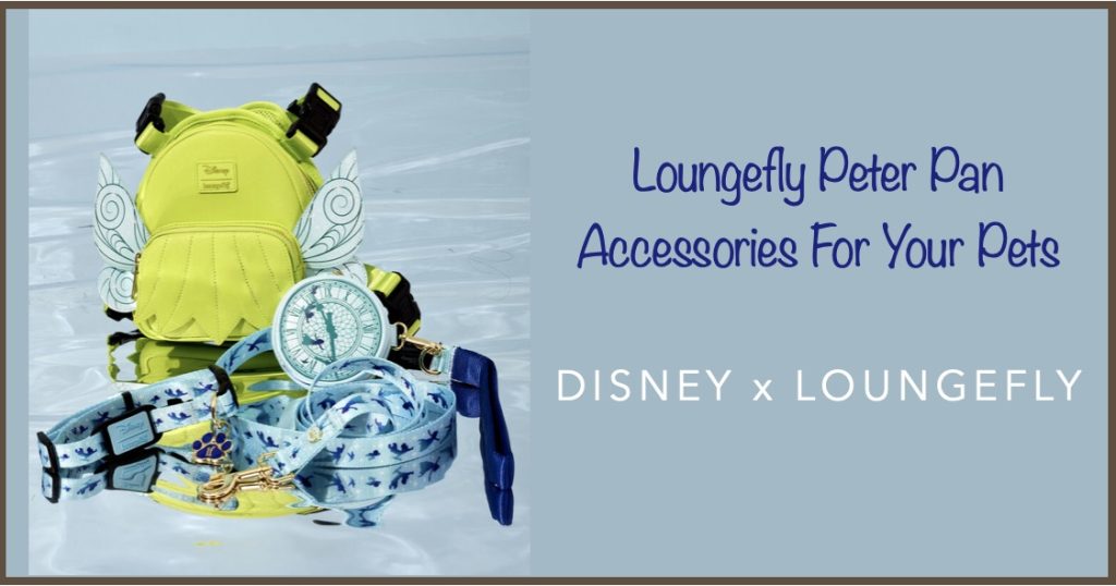 New Peter Pan-Themed Loungefly Accessories for Pets Peter-Pan-Pets-Header
