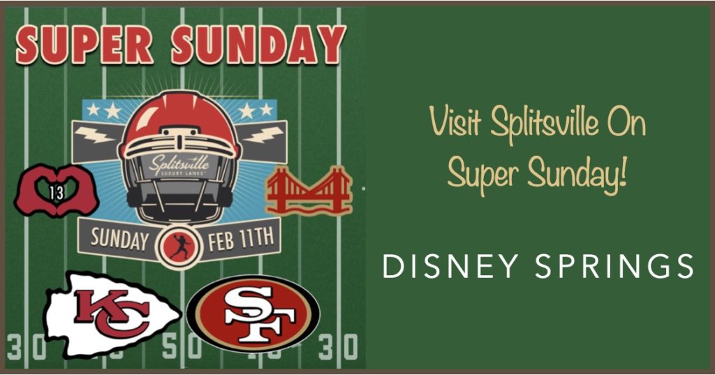 Spend Super Bowl Sunday at Splitsville Orlando in Disney Springs Super Sunday